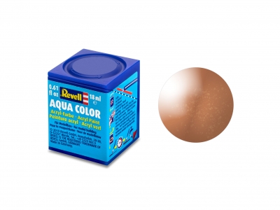 Vopsea acrilică, Revell, Aqua Color, Cupru Metalizat, 18 ml