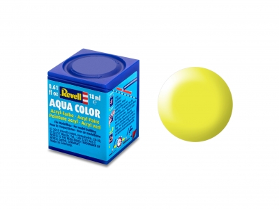 Acrylic paint, Revell, Aqua Color, Silky Lemon Yellow, 18 ml