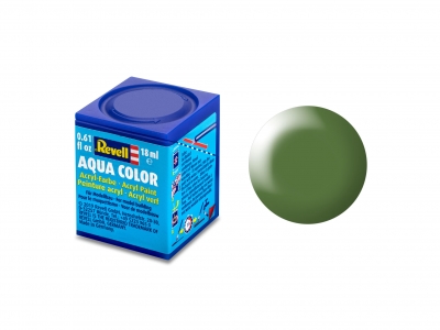 Acrylic paint, Revell, Aqua Color, Silk Green, 18 ml