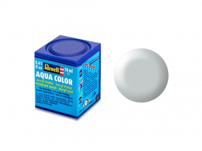 Vopsea acrilică, Revell, Aqua Color, Gri deschis mătăsos, 18 ml