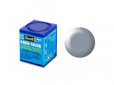 Vopsea acrilică, Revell, Aqua Color, Gri mătăsos, 18 ml