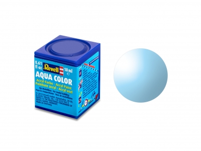 Acrylic paint, Revell, Aqua Color, Pure blue, 18 ml