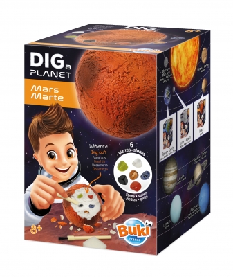 Exploration kit, Buki France, Dig a planet, Mars