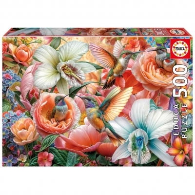 Puzzle, Educa, Grădina Colibri, 500 de piese