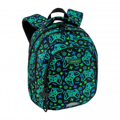 School backpack, Astra, The game begins, AB300, 42 x 30 x 19 cm