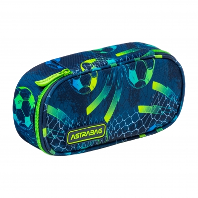 Single toiletry bag without accessories, Astra, Football, AC6, 22 x 9 x 5 cm