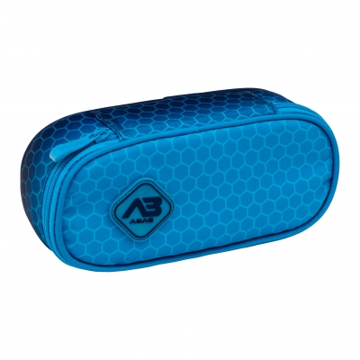 Penar simplu fără accesorii, Astra, Hexagon, Blue Ombre, AC6, 22 x 9 x 5 cm