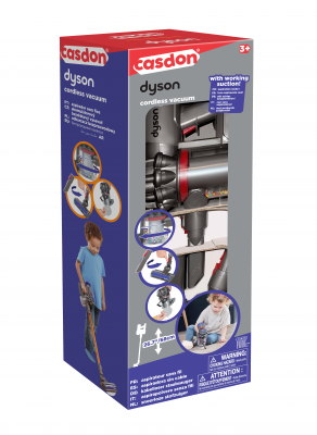 Interactive toy, Casdon, Dyson, Cordless vacuum cleaner, Yellow