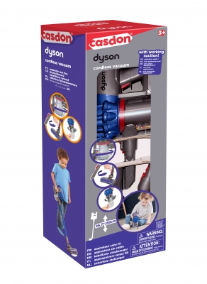 Interactive toy, Casdon, Dyson, Cordless vacuum cleaner, Blue