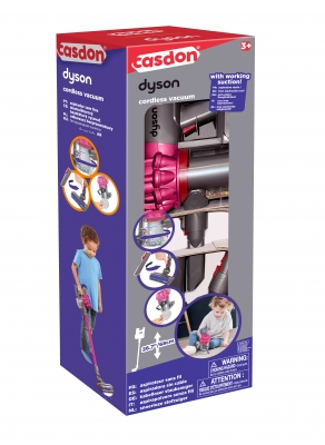 Interactive toy, Casdon, Dyson, Cordless vacuum cleaner, Pink