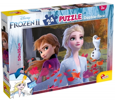 Puzzle, Lisciani, Frozen 2, Double-sided puzzle 24 pieces