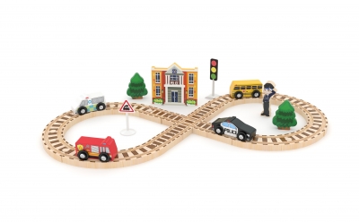 Railway set, J′adore, City cars