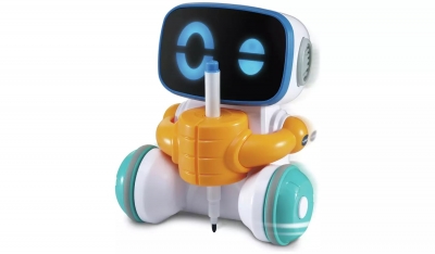 Интерактивна играчка, Vtech, Умният робот за рисуване, 30 х 25 см