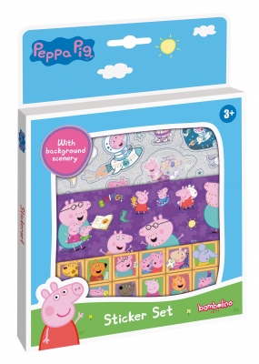 Set of stickers, Totum, Pepa Pig
