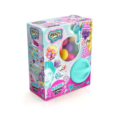 Creative set, Canal Toys, ASMR slime surprise balls with decorations, 20 pcs.