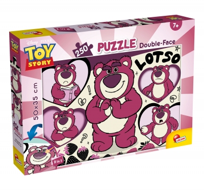 Puzzle, Lisciani, Toy Story, Lotso, Puzzle cu două fețe, 250 de piese