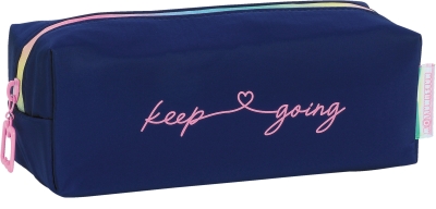 Toiletry bag, Marshmallow, Fantasy Navy, 8 x 21 x 7 cm