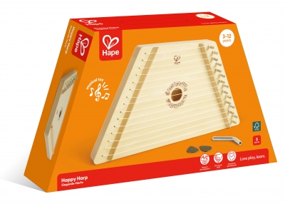 Музикална играчка, Hape, Дървена арфа