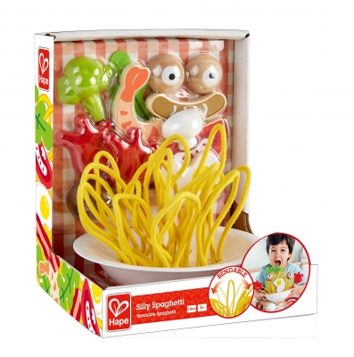 Set de joacă, Hape, Spaghete amuzante, 14 piese
