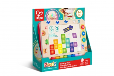 Jucărie interactivă, Hape, Pixelz, Mini pian
