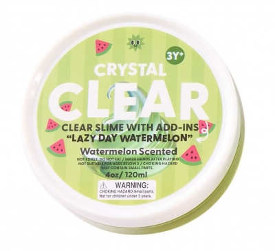 Scented colorful slime, J′adore, With decoration, Green