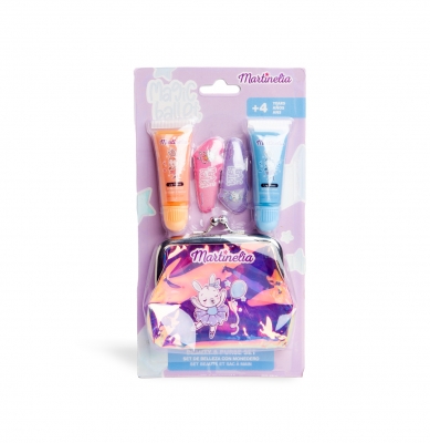 Cosmetic set with purse, Martinelia, Magic Ballet, 5 pieces