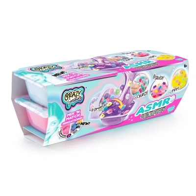 Creative set, Canal Toys, Mini ASMR slime kit, 4 pcs.