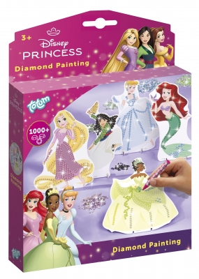 Set creativ Pictura cu diamante Disney Princess