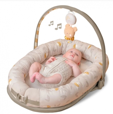 Active gymnastics with a musical bear, Taf Toys, 80 x 30 cm