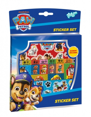 Комплект стикери, Totum, Paw Patrol, 50 броя