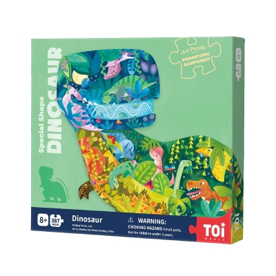 Puzzle, Toi World, Dinosaur, 387 pieces