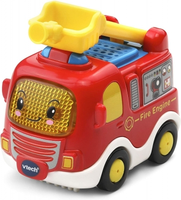 Jucarie interactiva, Vtech, Camion de pompieri, 6 х 8.5 х 6.5, Rosu
