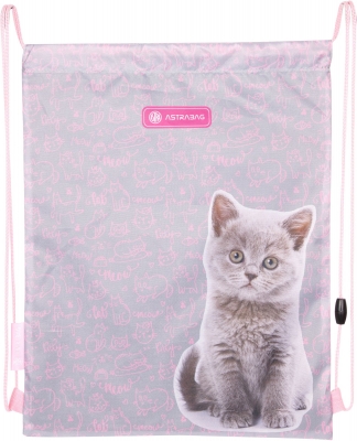 Sports bag ASTRABAG AD1 Pinky Kitty