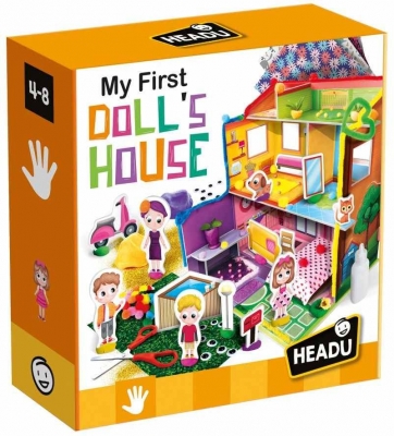 Creative set, Headu, My first dollhouse, 41 pieces