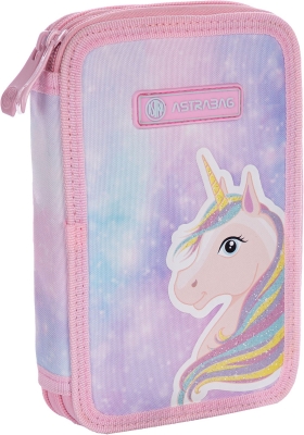 Double vanity case ASTRABAG AC2 Fairy Unicorn, without accessories