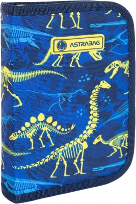 Single toiletry bag ASTRABAG AC1 Dinosaurs, without accessories
