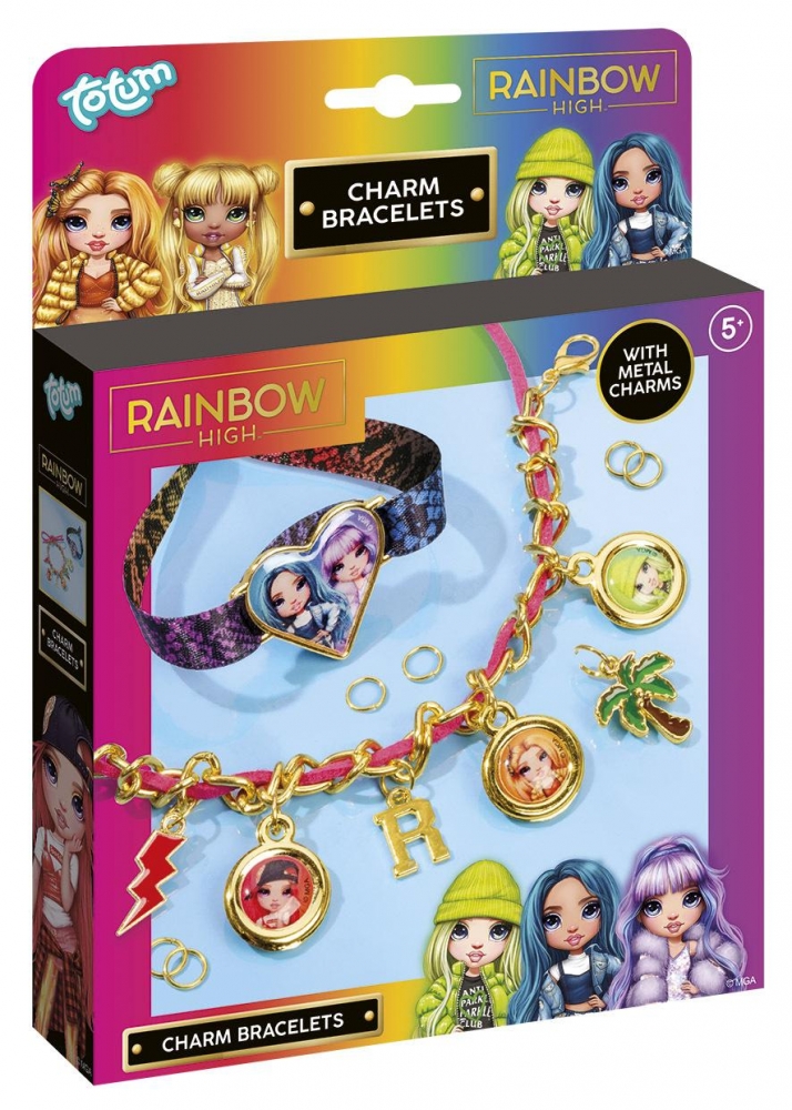 Set creativ, Totum, Rainbow high, Bratari copii