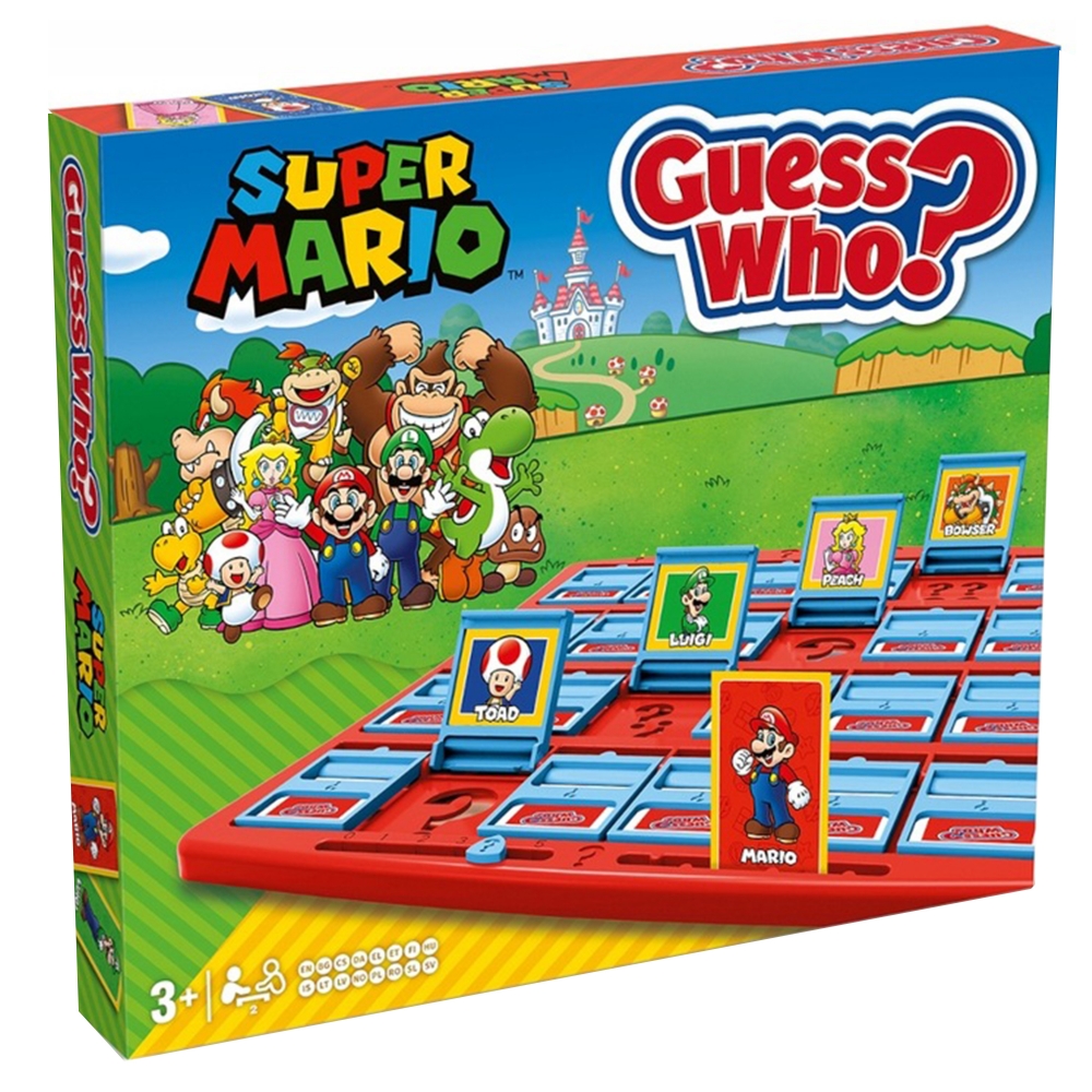 Joc Guess Who - Super Mario, multilanguage, 2 jucatori, +6 ani