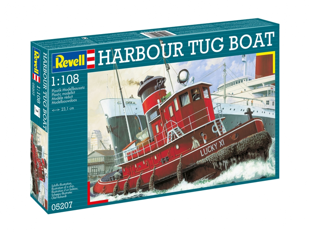 Navomacheta Revell Vas de pecuit Harbour Tug