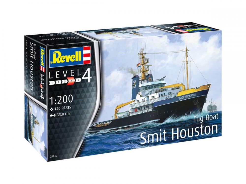 Model asamblat, nava Revell, Smith Houston, 140 piese