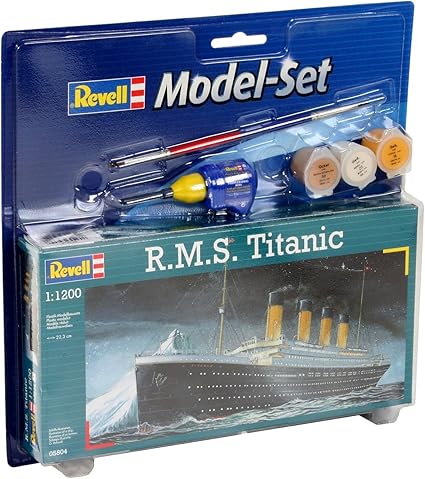 Macheta de constructie, Revell, set Titanic, cu accesorii