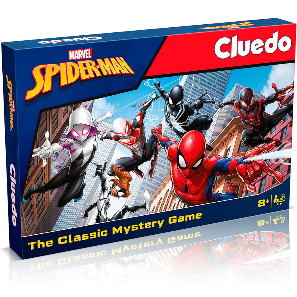 Joc de societate, Mișcări câștigătoare, Cluedo, Spiderman
