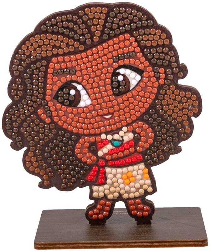 Kit de broderie cu diamante, Craft Buddy, Crystal Art Buddies, Moana, 7 piese