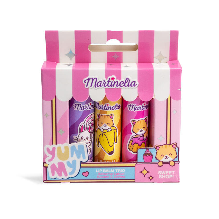 Set balsam de buze, Martinelia, Yummy, 3 buc