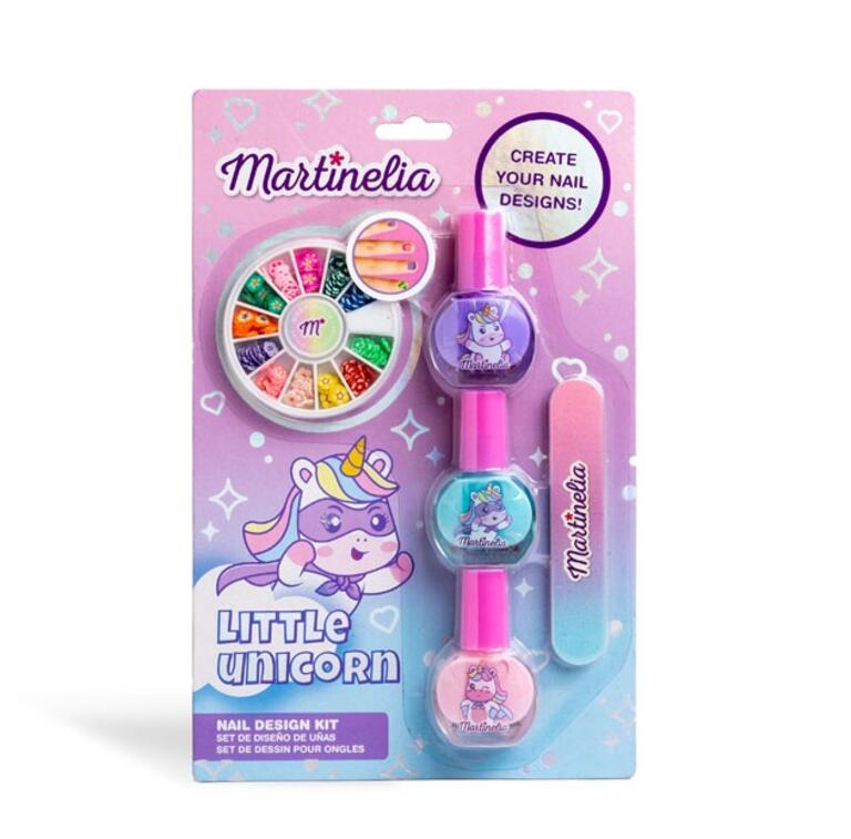 Set produse pentru decorarea unghiilor Little Unicorn, 12015, Martinelia