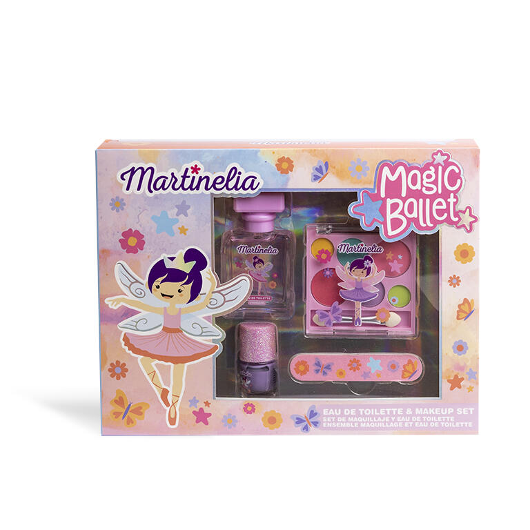 Set, Martinelia, Apa de toaleta si machiaj, Magic balet, 4 parti