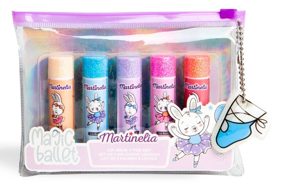 Set balsam de buze, Martinelia, Magic Ballet, 5 piese