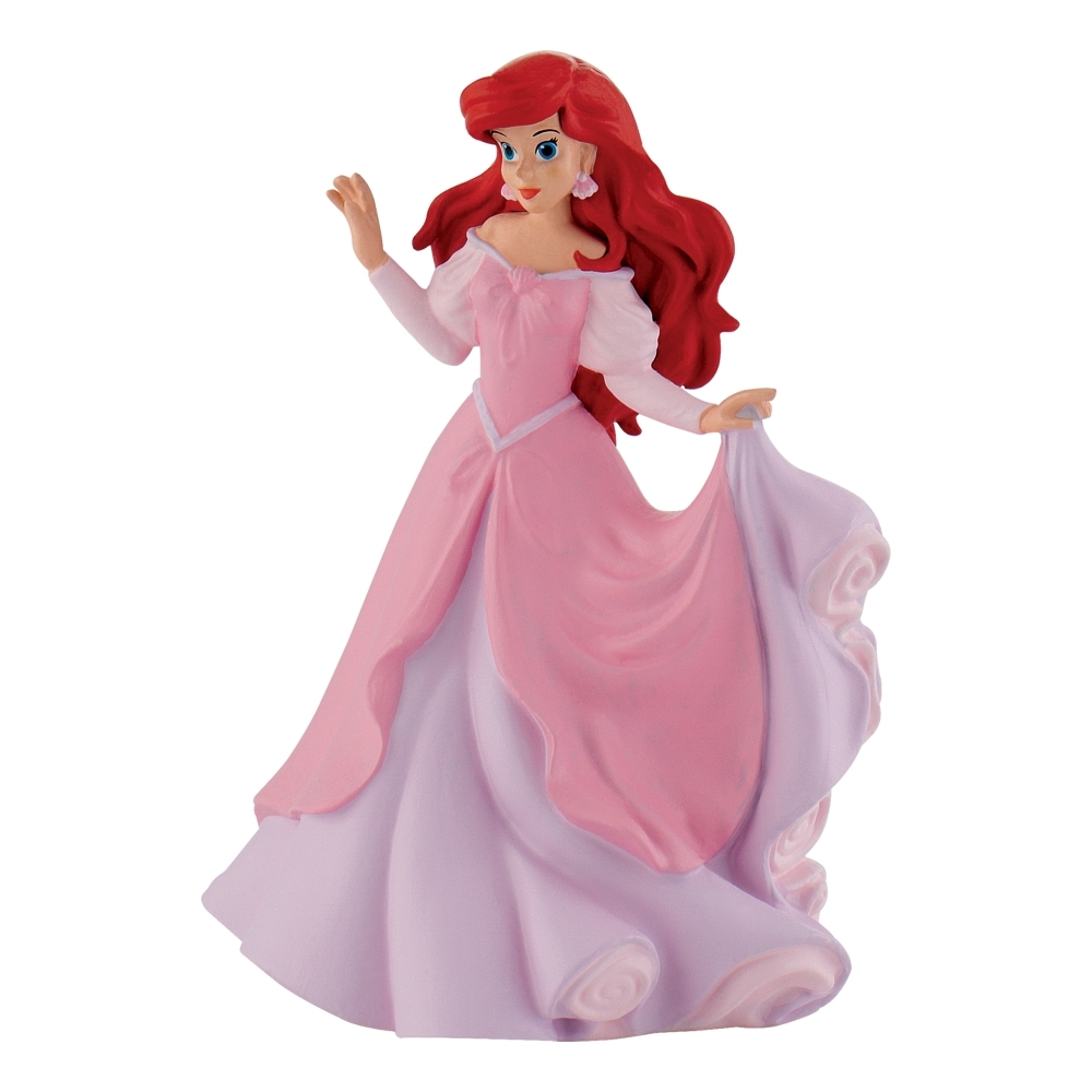 Figurina Bullyland Ariel in Rochie Roz