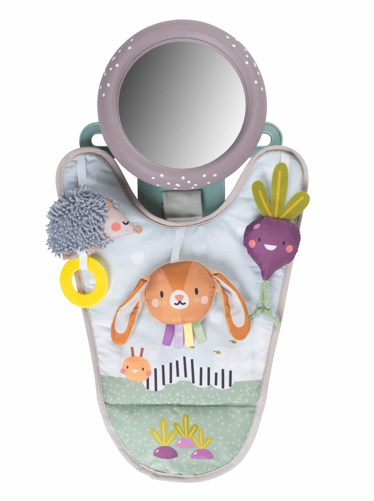 Jucarie Auto Pentru Bebelusi, Taf Toys, Cu Oglinda Retrovizoare, Urban Garden, 0L+