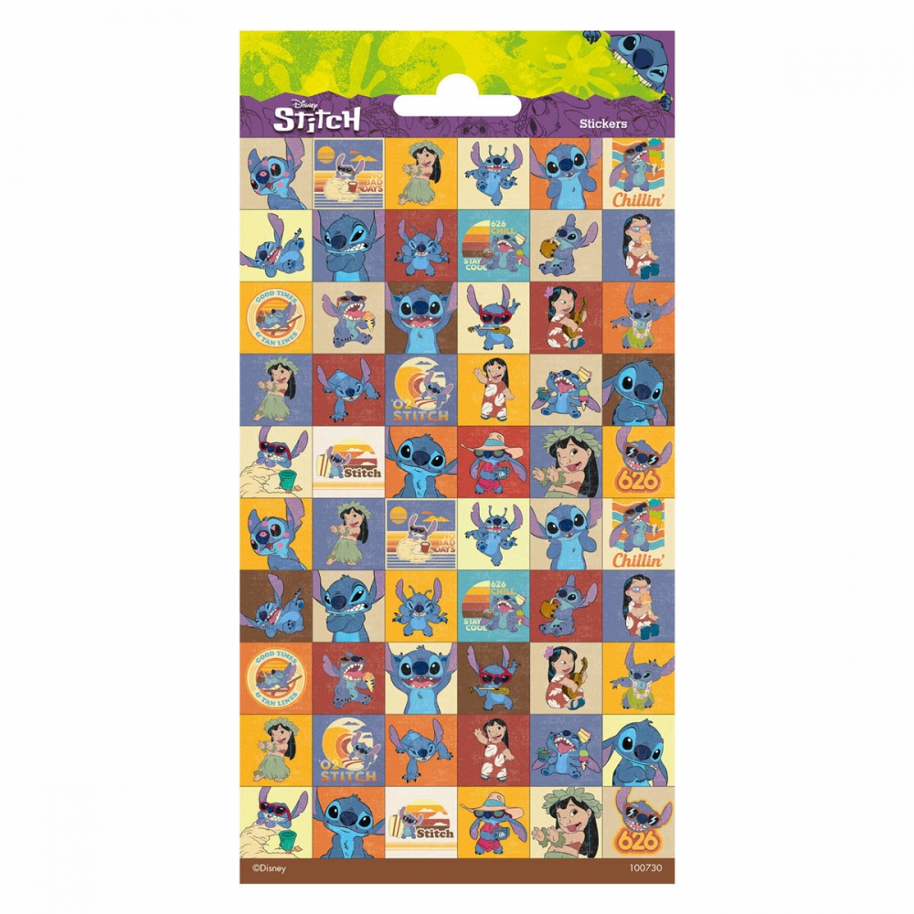 Autocolante, Totum, Lilo si Stitch, 60 piese